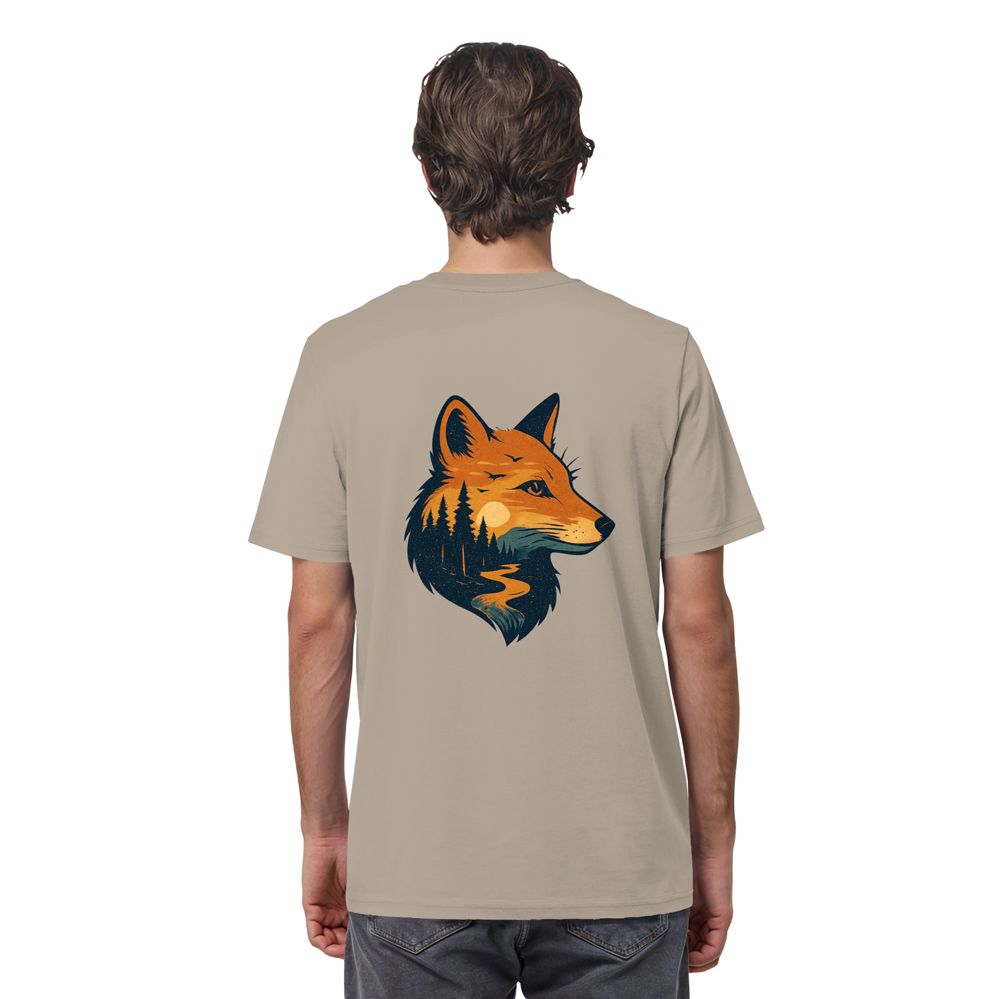 Fox – Curious Spirit - Organic Shirt