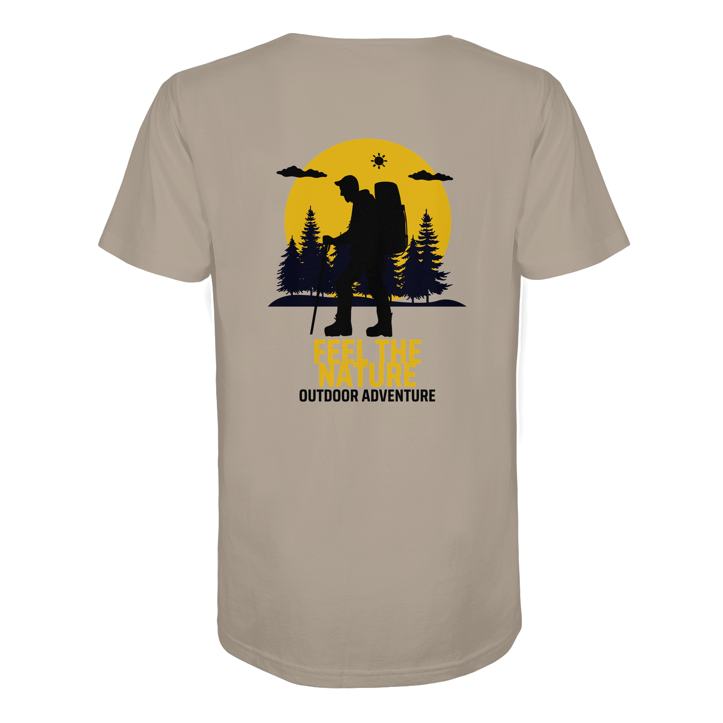 FEEL THE NATURE – Outdoor Adventure - Organic Shirt