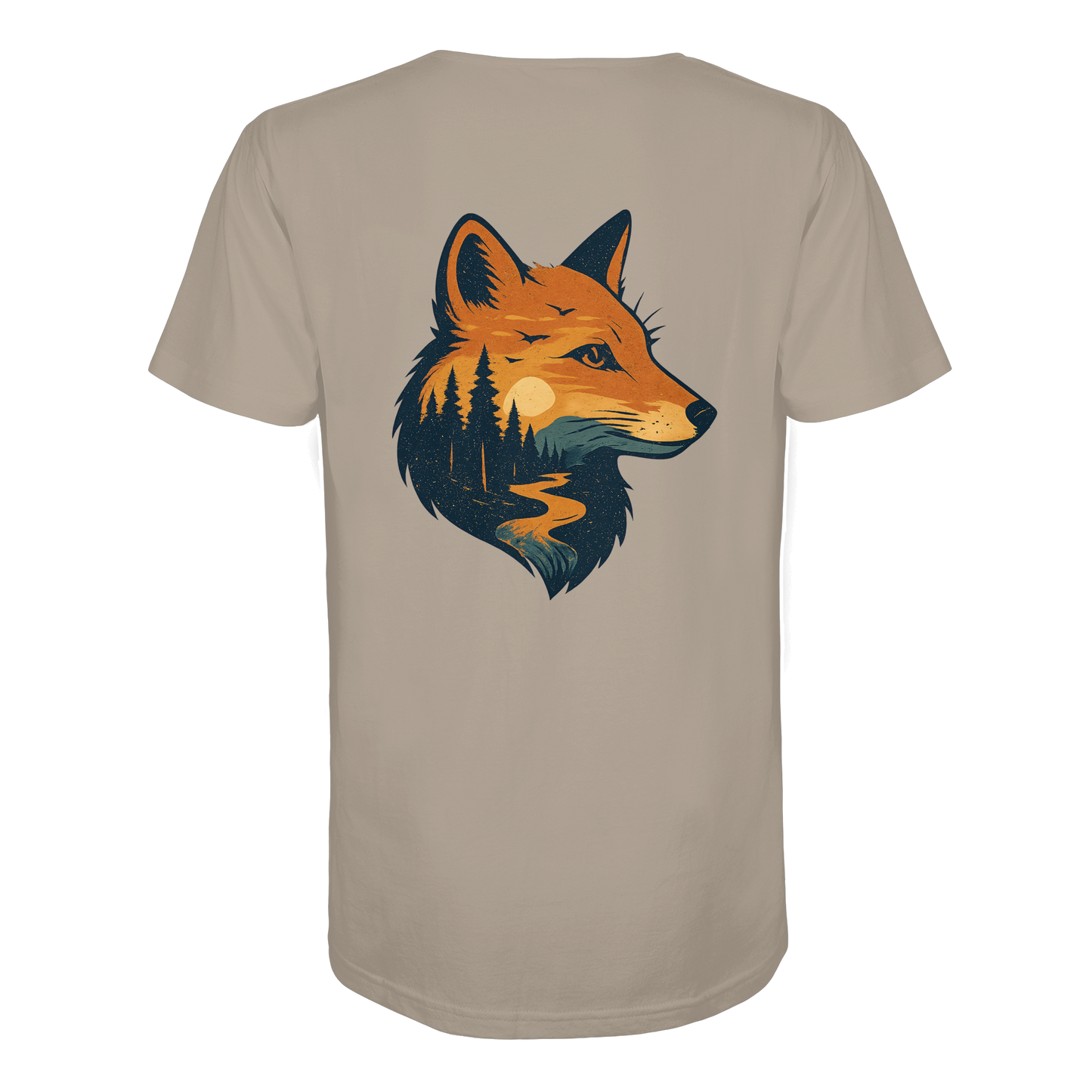 Fox – Curious Spirit - Organic Shirt