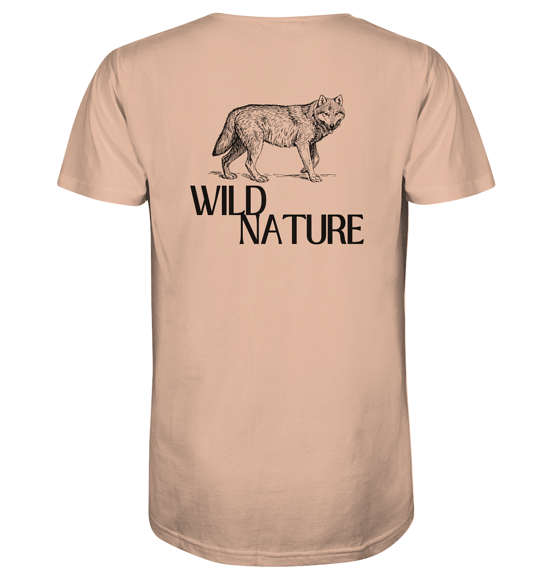 Wild Nature Wolf - Organic Shirt