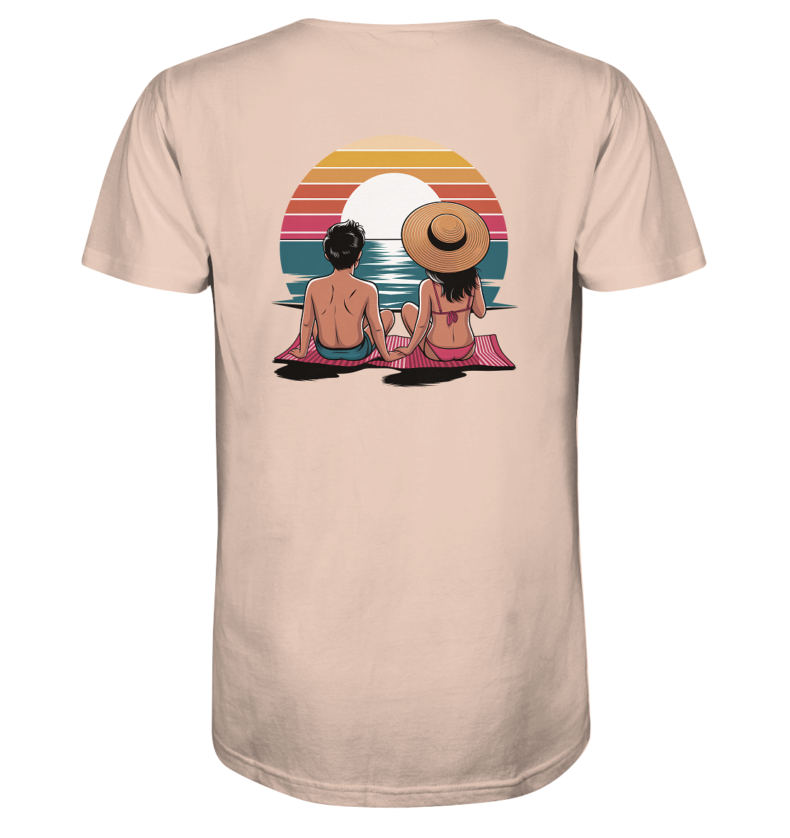 SUNSET COUPLE – Ocean Moments - Organic Shirt