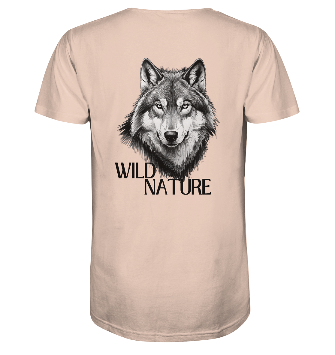 Wild Nature Wolf - Organic Shirt