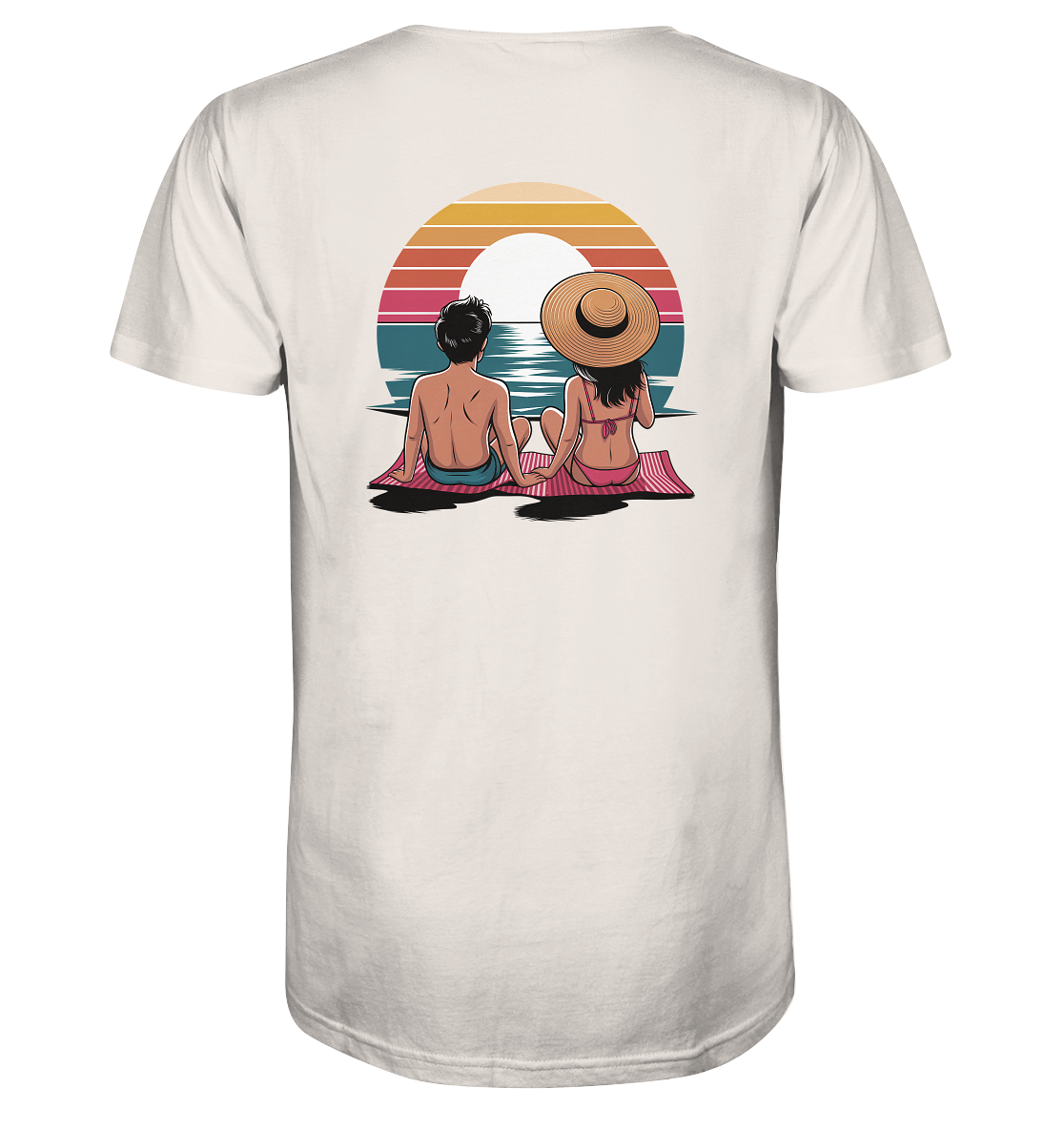 SUNSET COUPLE – Ocean Moments - Organic Shirt