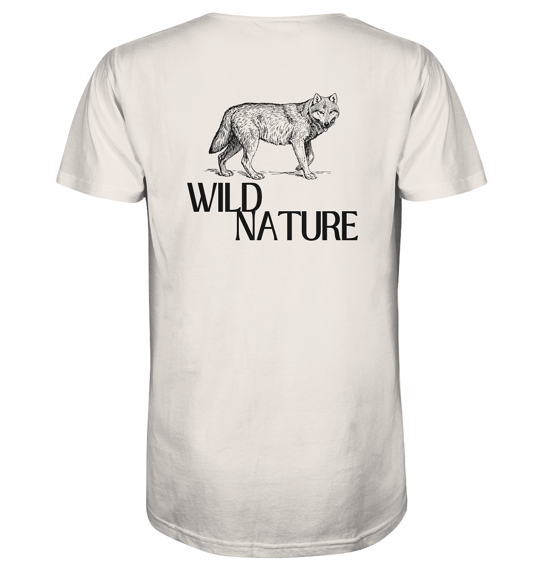 Wild Nature Wolf - Organic Shirt