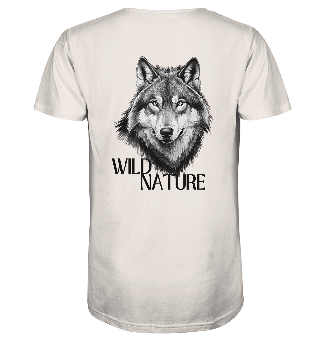 Wild Nature Wolf - Organic Shirt