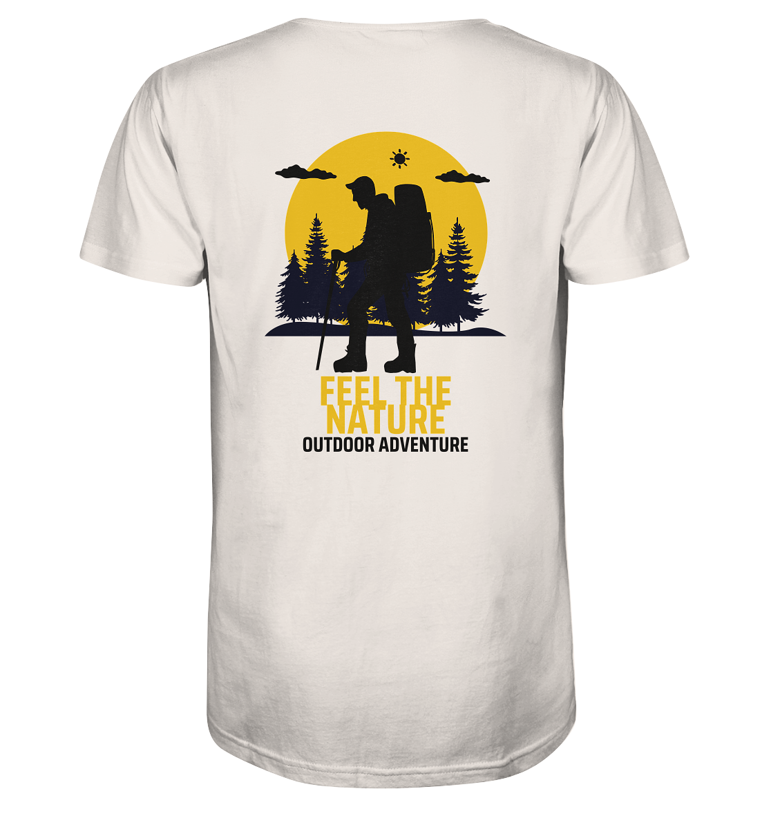 FEEL THE NATURE – Outdoor Adventure - Organic Shirt