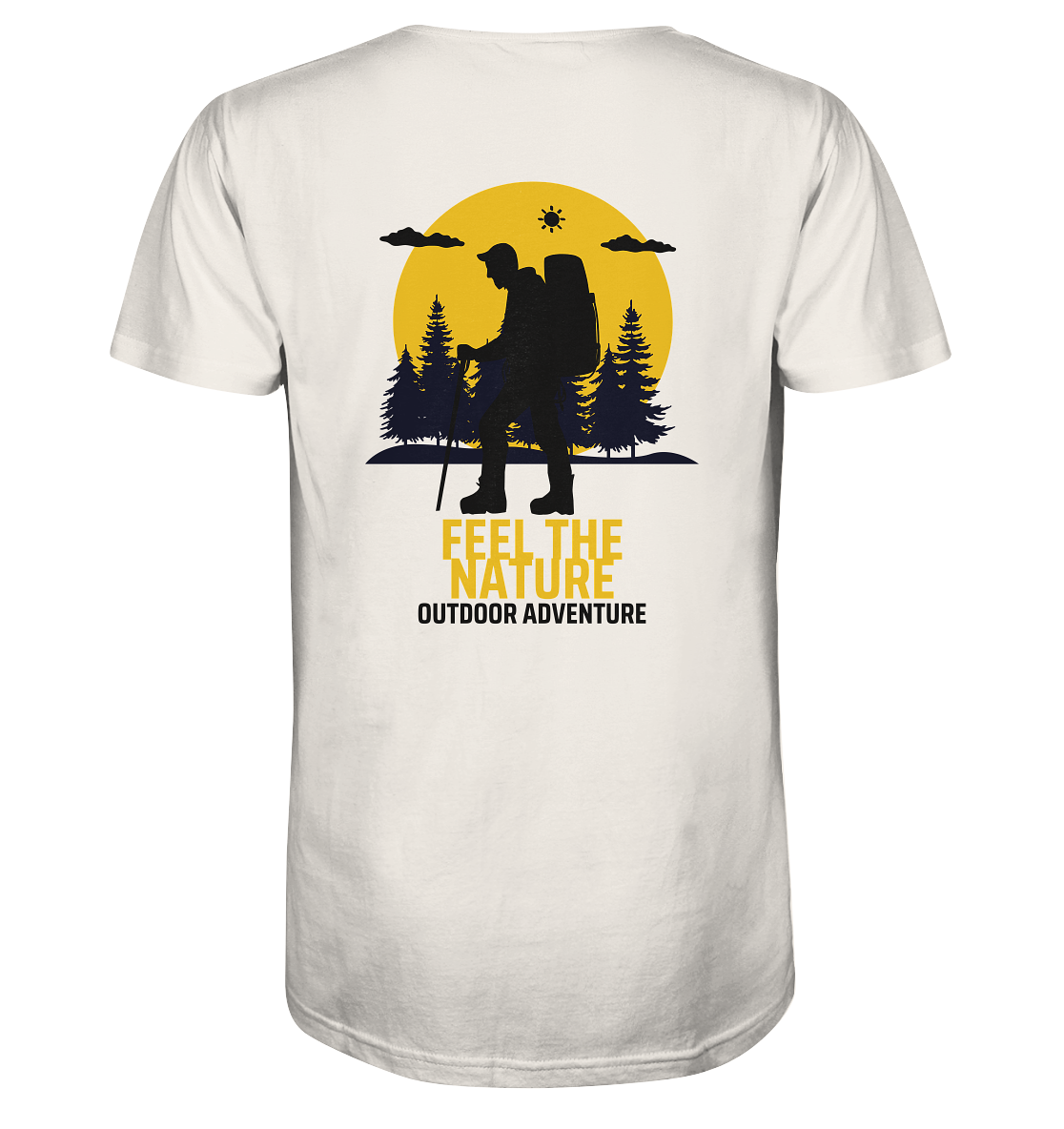 FEEL THE NATURE – Outdoor Adventure - Organic Shirt