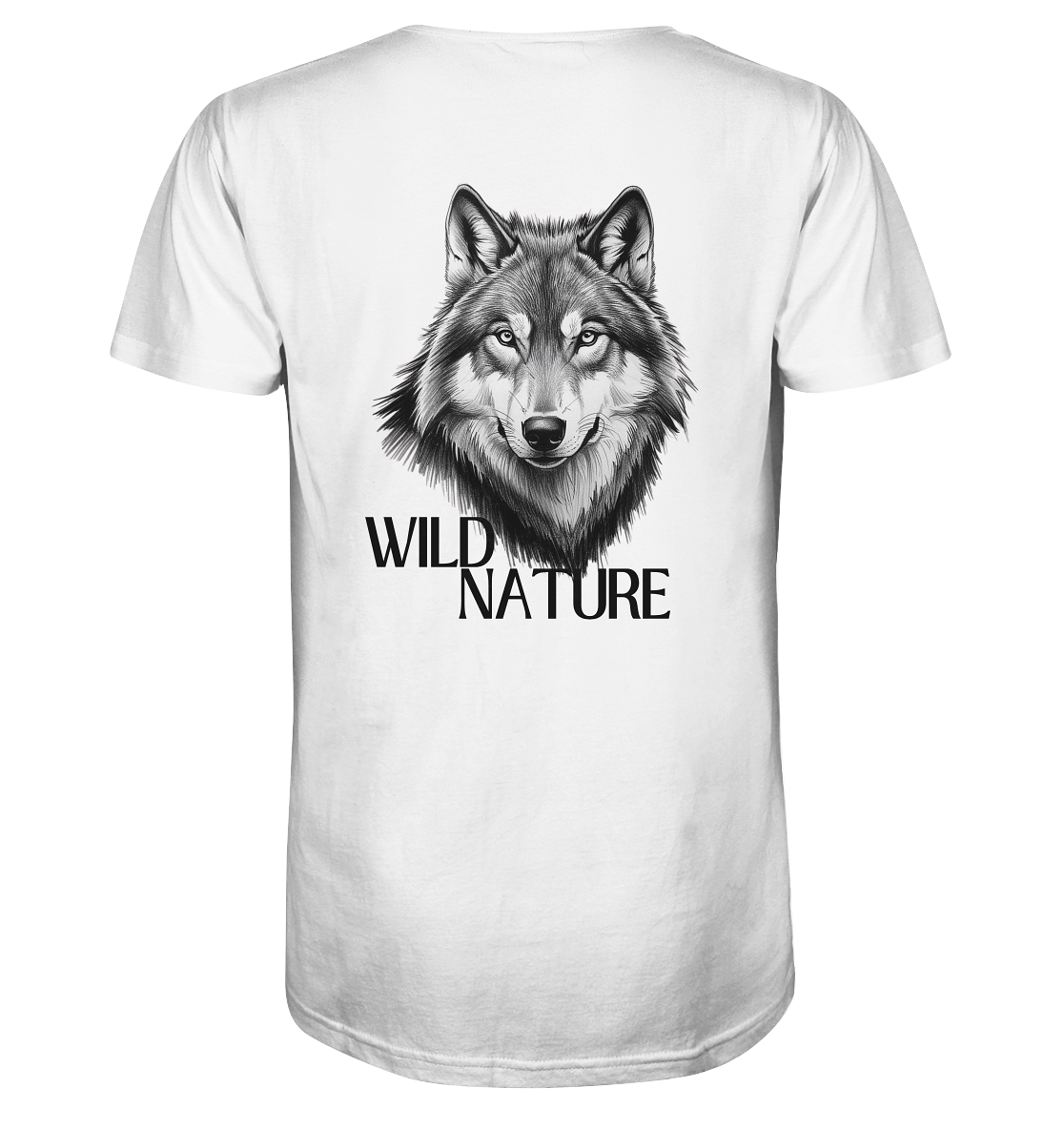 Wild Nature Wolf - Organic Shirt