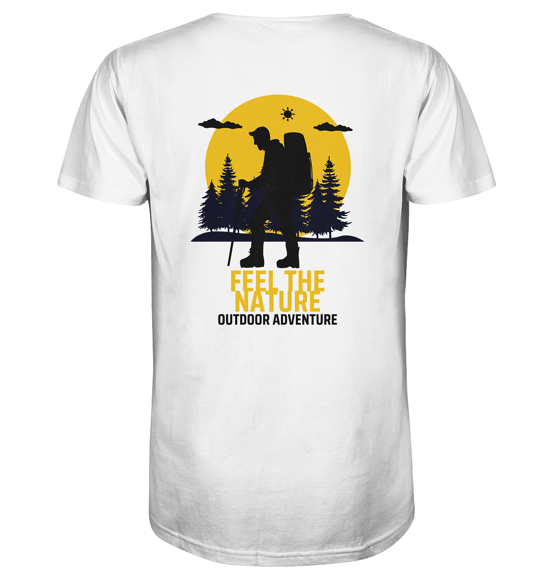 FEEL THE NATURE – Outdoor Adventure - Organic Shirt
