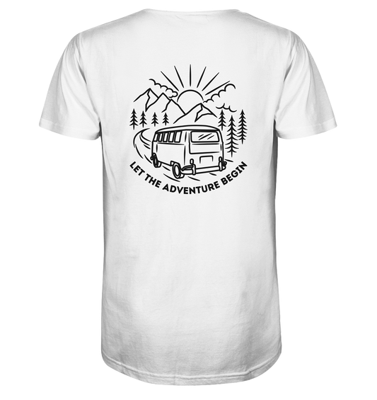 Let The Adventure Begins - Organic Shirt