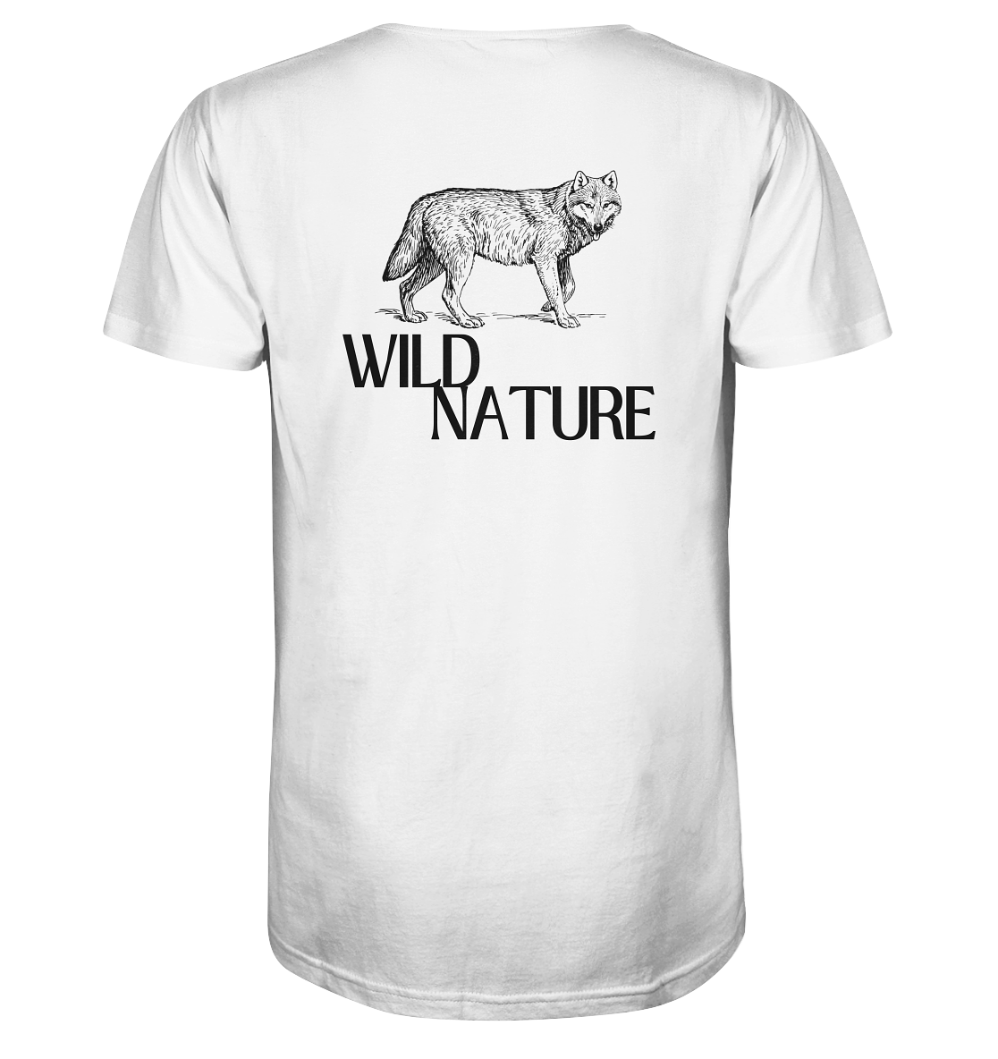 Wild Nature Wolf - Organic Shirt