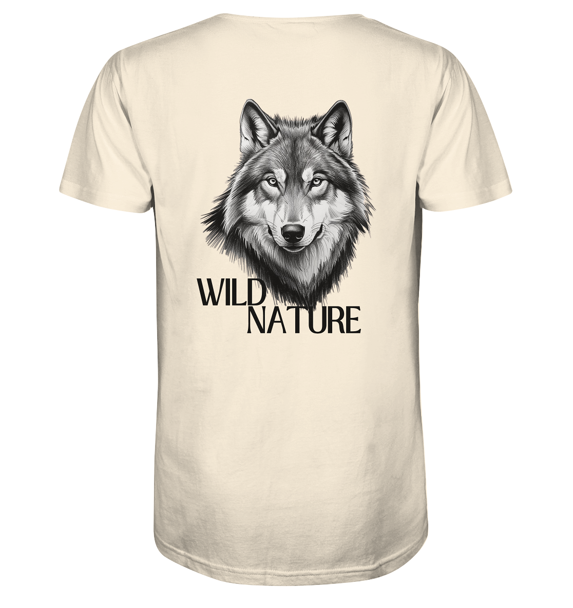 Wild Nature Wolf - Organic Shirt