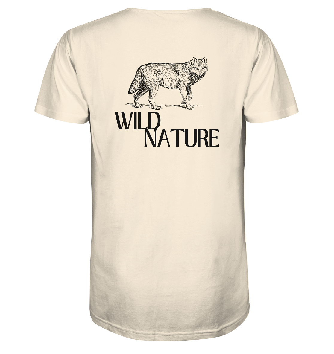 Wild Nature Wolf - Organic Shirt