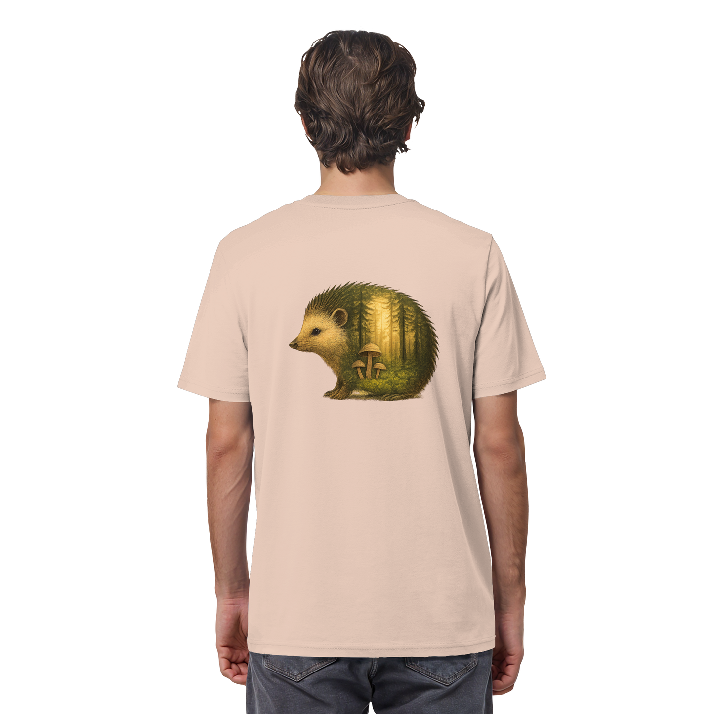 Hedgehog – Spirit of Protection - Organic Shirt