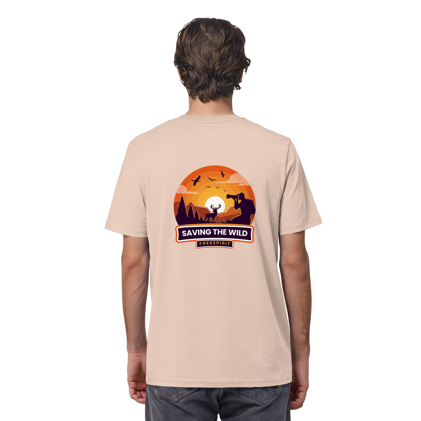 SAVING THE WILD – Freespirit Sunset - Organic Shirt