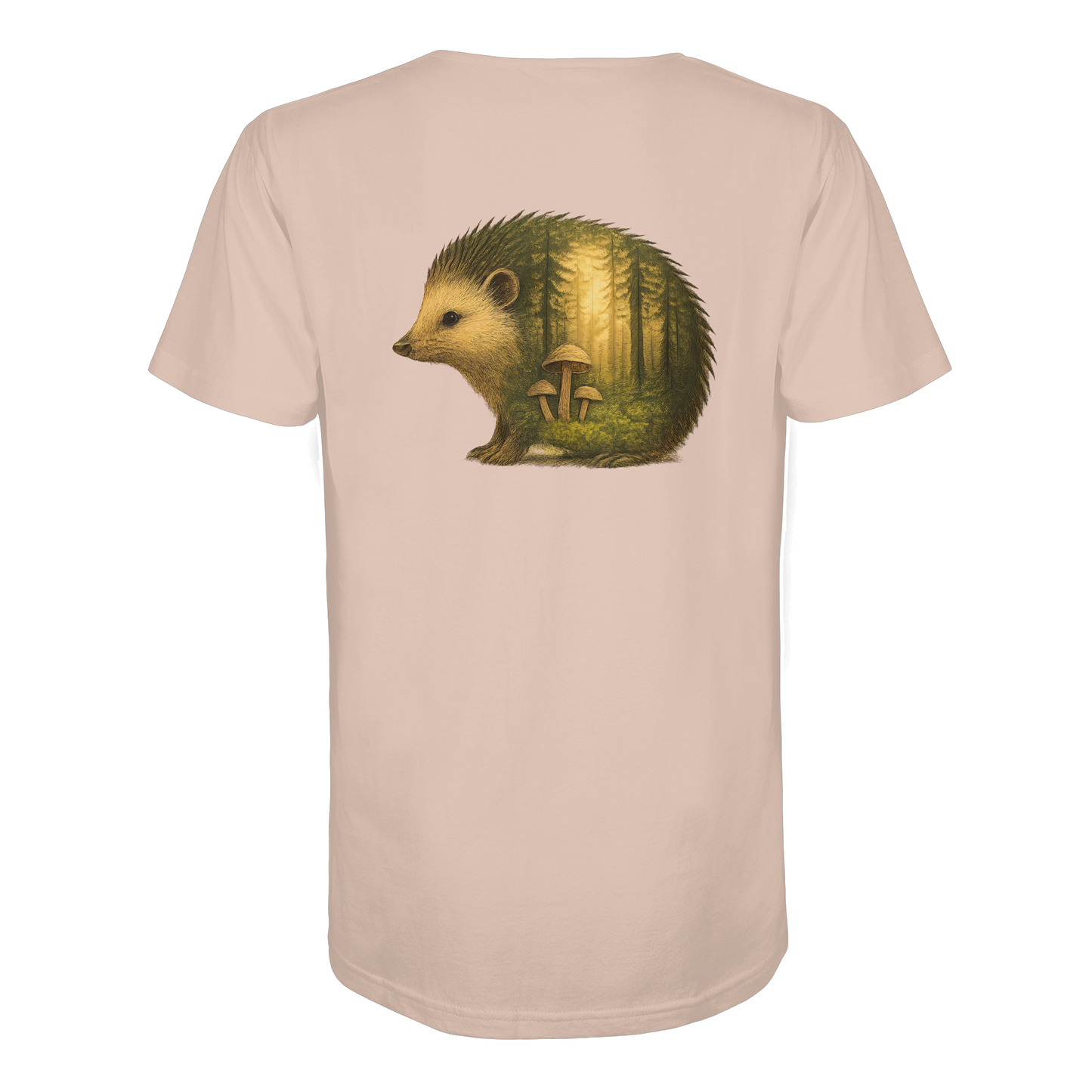 Hedgehog – Spirit of Protection - Organic Shirt