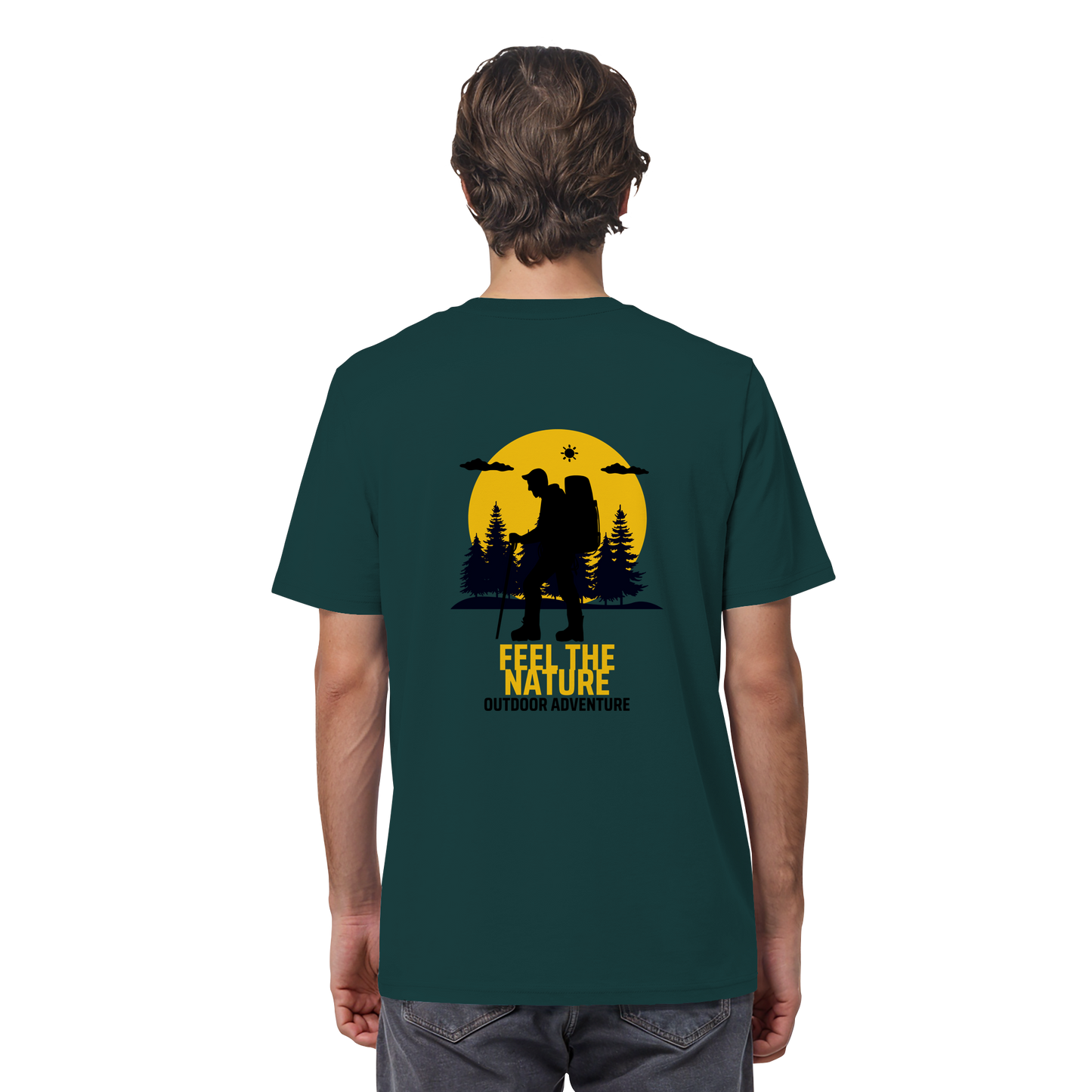 FEEL THE NATURE – Outdoor Adventure - Organic Shirt