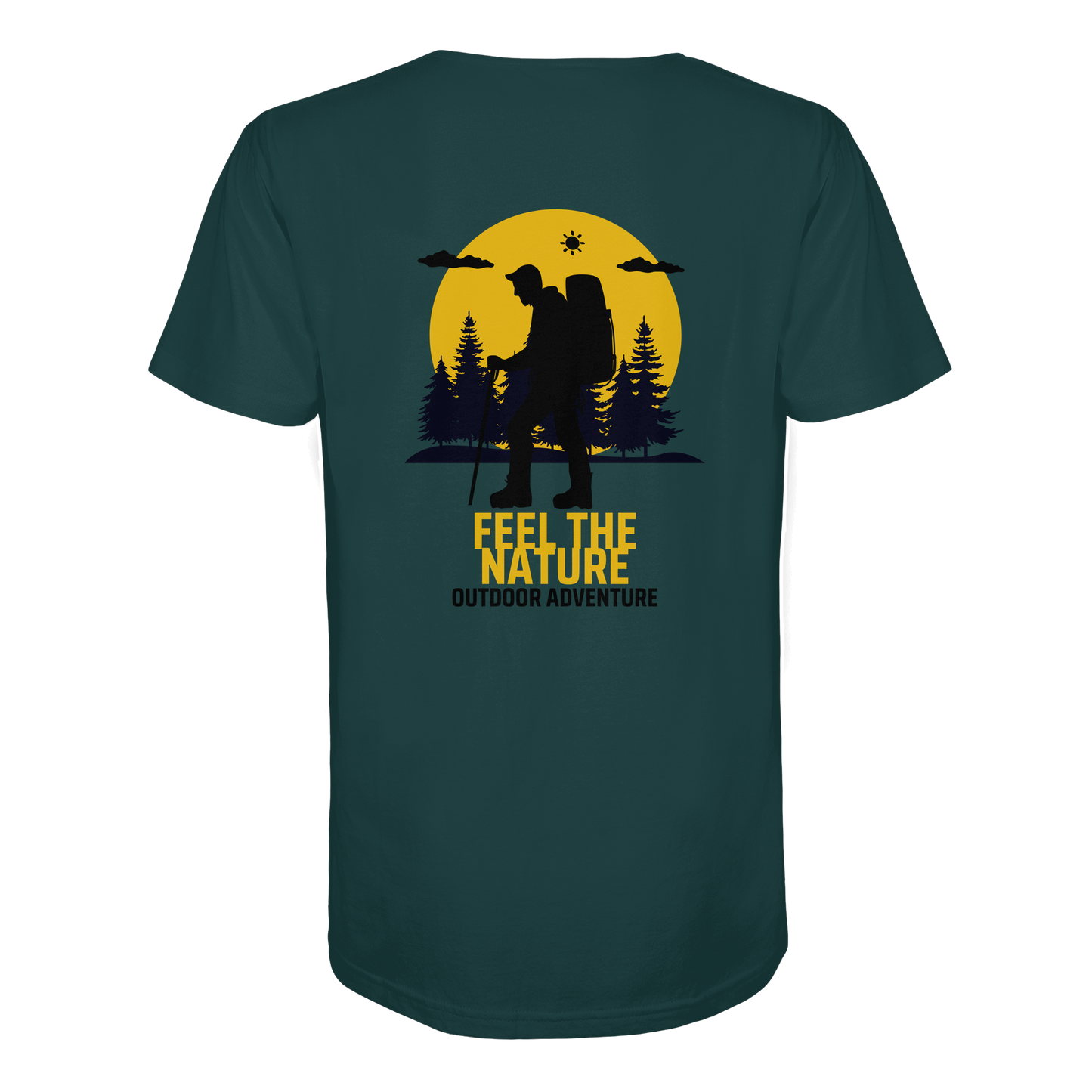 FEEL THE NATURE – Outdoor Adventure - Organic Shirt