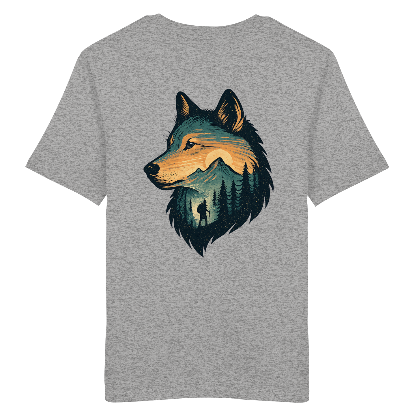 Wolf – Spirit of Adventure - Organic Shirt