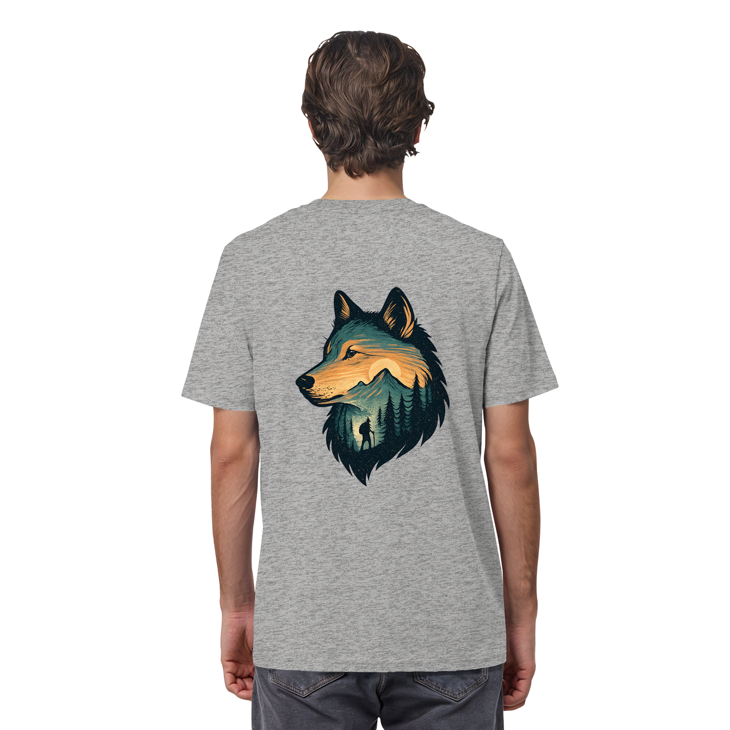 Wolf – Spirit of Adventure - Organic Shirt