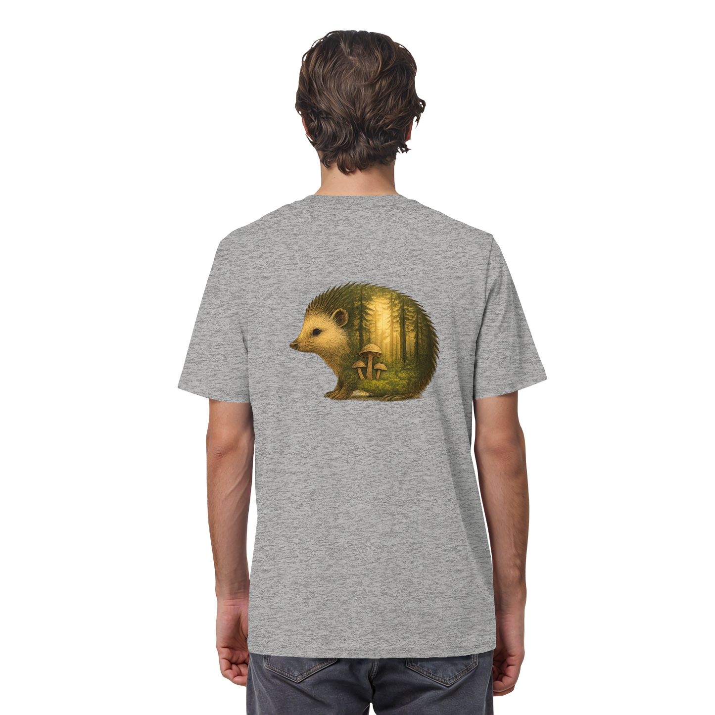 Hedgehog – Spirit of Protection - Organic Shirt