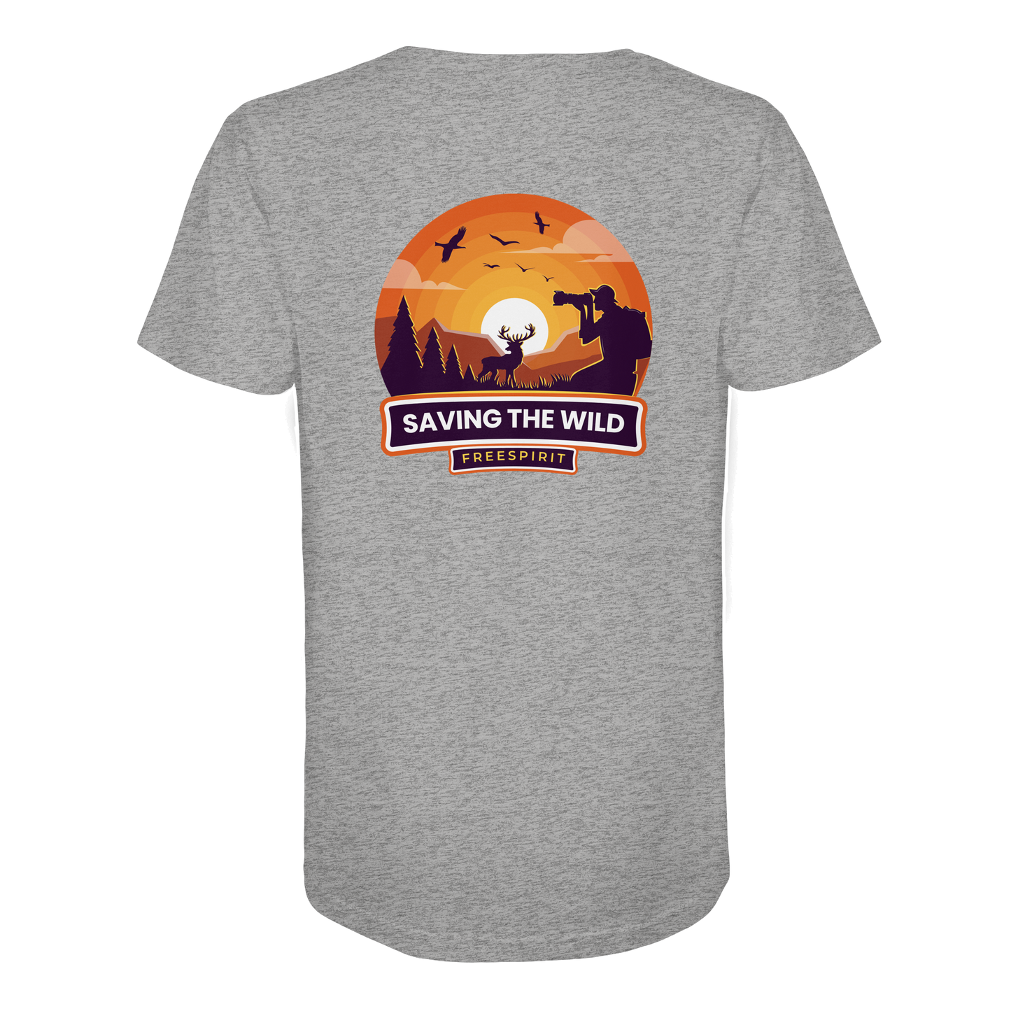 SAVING THE WILD – Freespirit Sunset - Organic Shirt