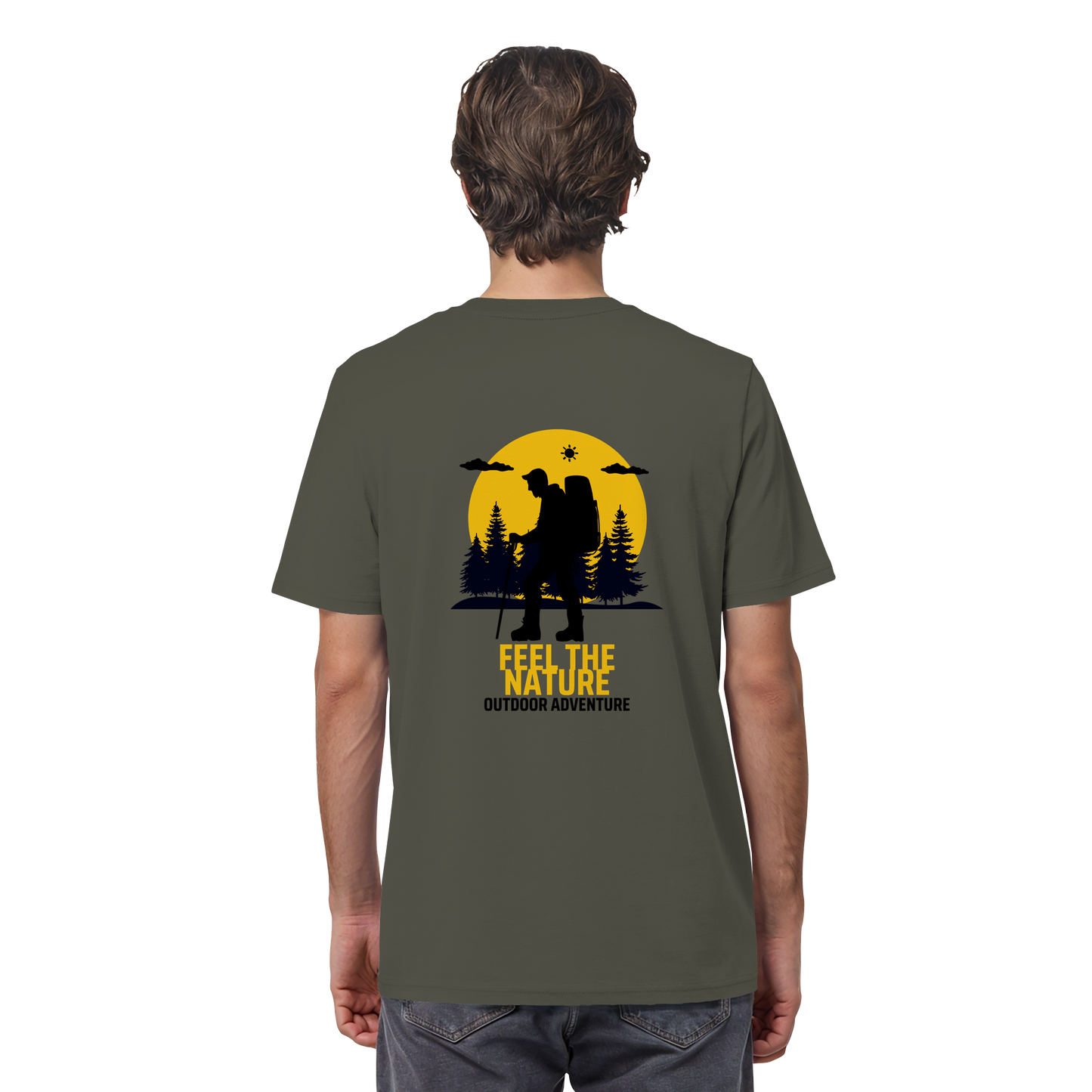 FEEL THE NATURE – Outdoor Adventure - Organic Shirt