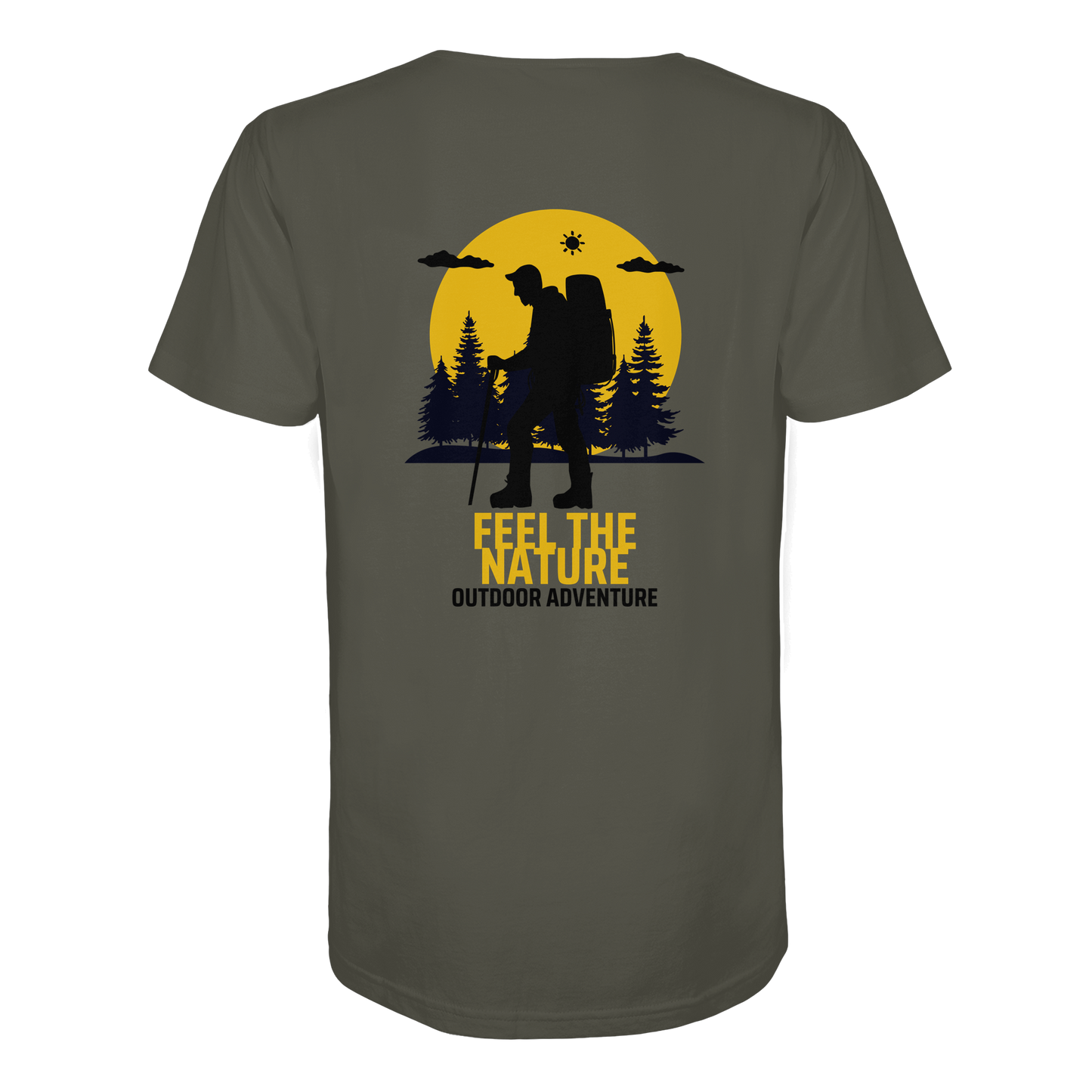 FEEL THE NATURE – Outdoor Adventure - Organic Shirt