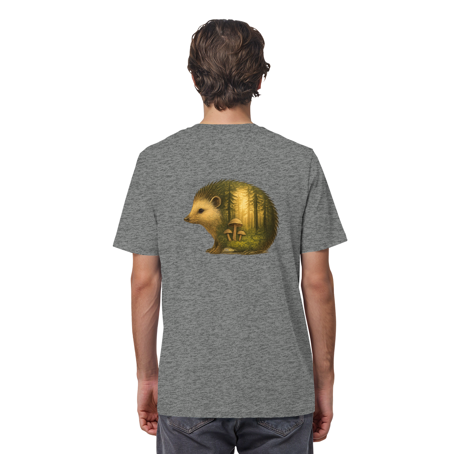 Hedgehog – Spirit of Protection - Organic Shirt