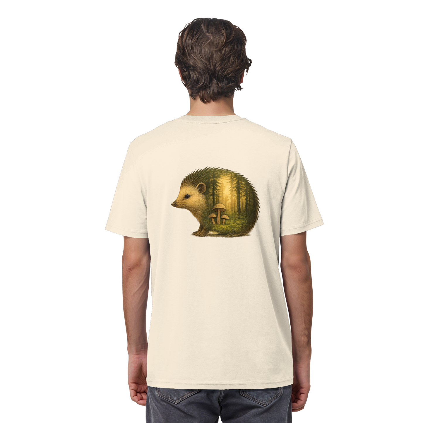 Hedgehog – Spirit of Protection - Organic Shirt