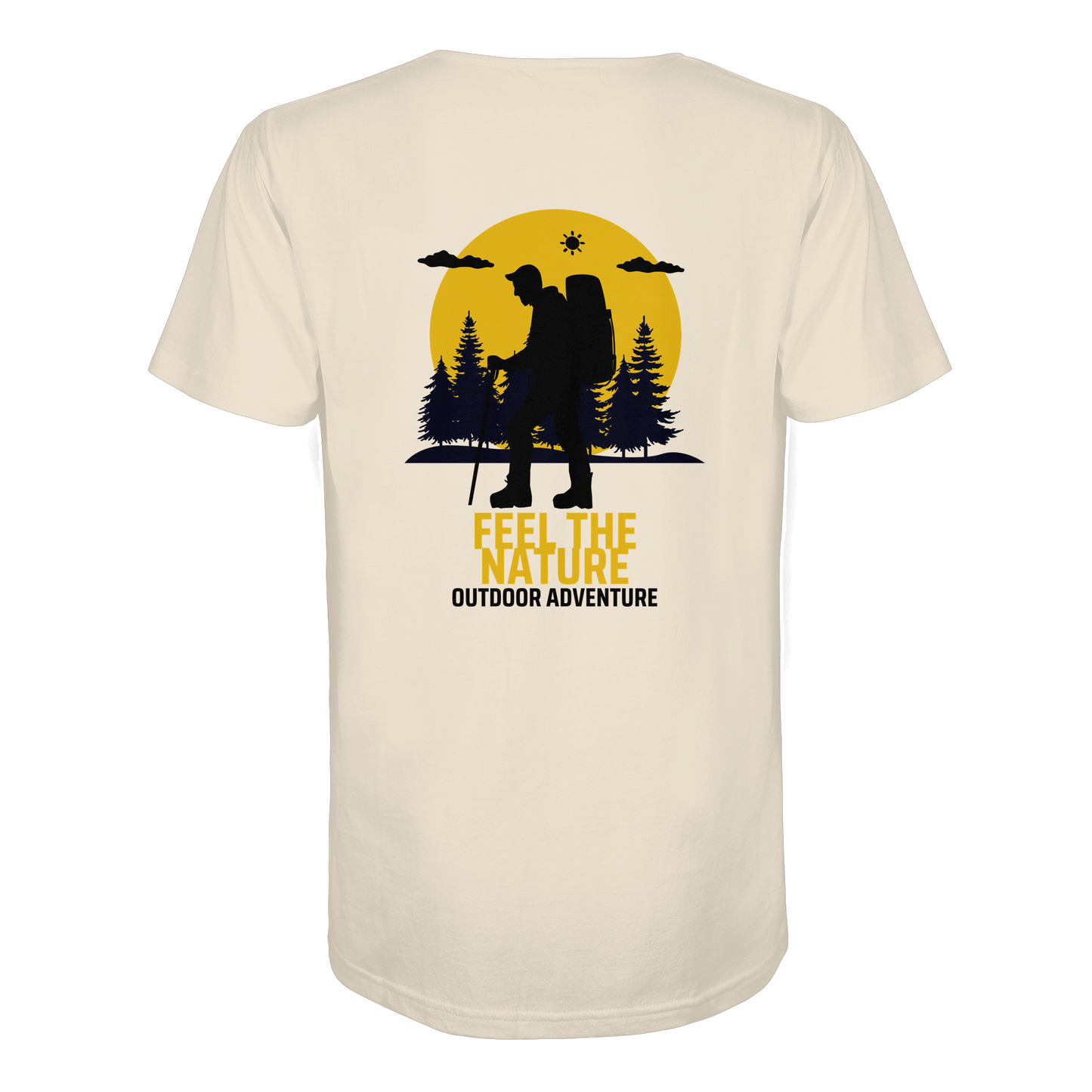 FEEL THE NATURE – Outdoor Adventure - Organic Shirt