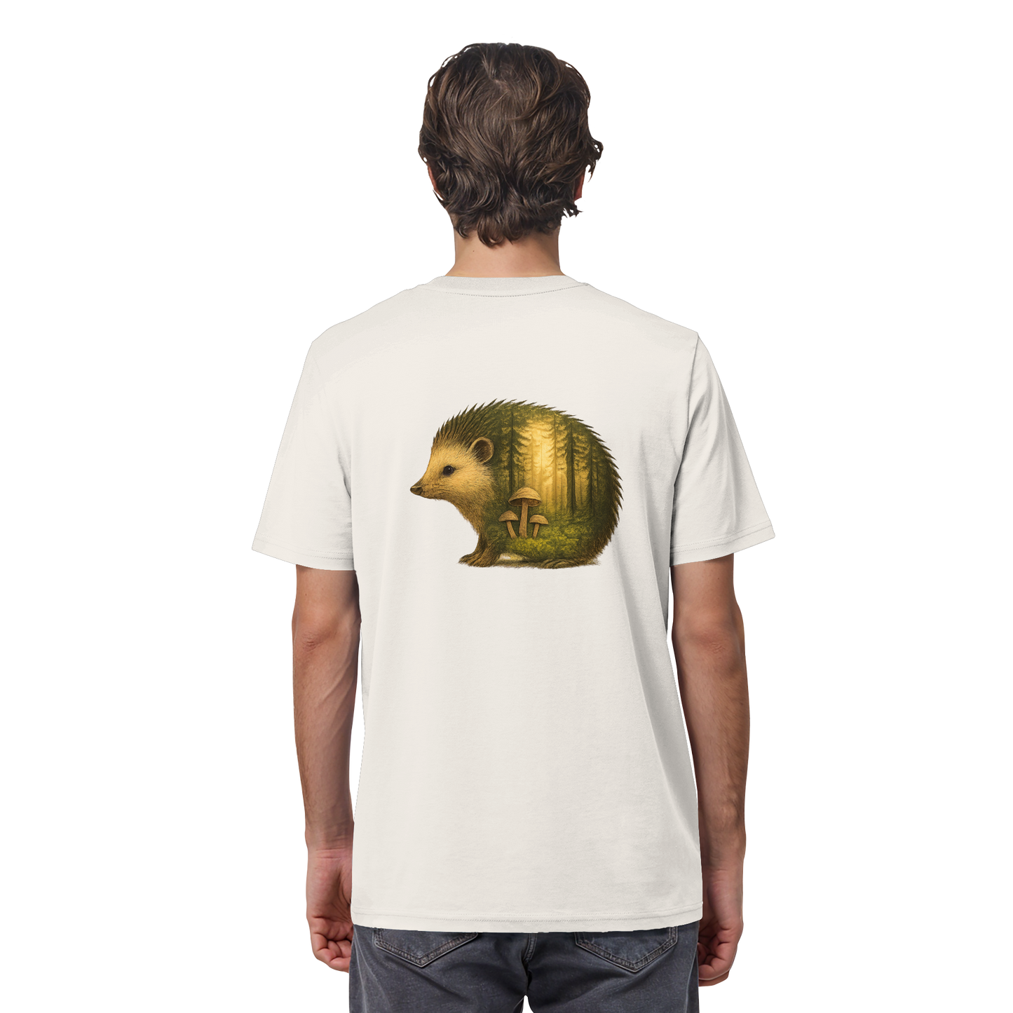 Hedgehog – Spirit of Protection - Organic Shirt