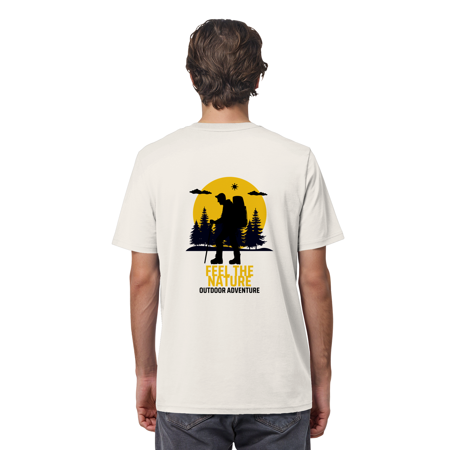 FEEL THE NATURE – Outdoor Adventure - Organic Shirt
