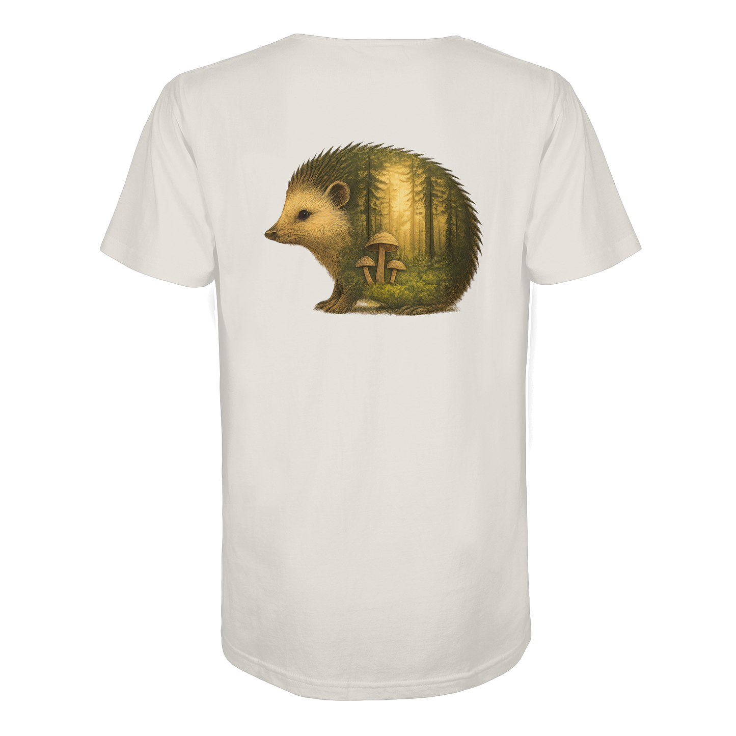 Hedgehog – Spirit of Protection - Organic Shirt