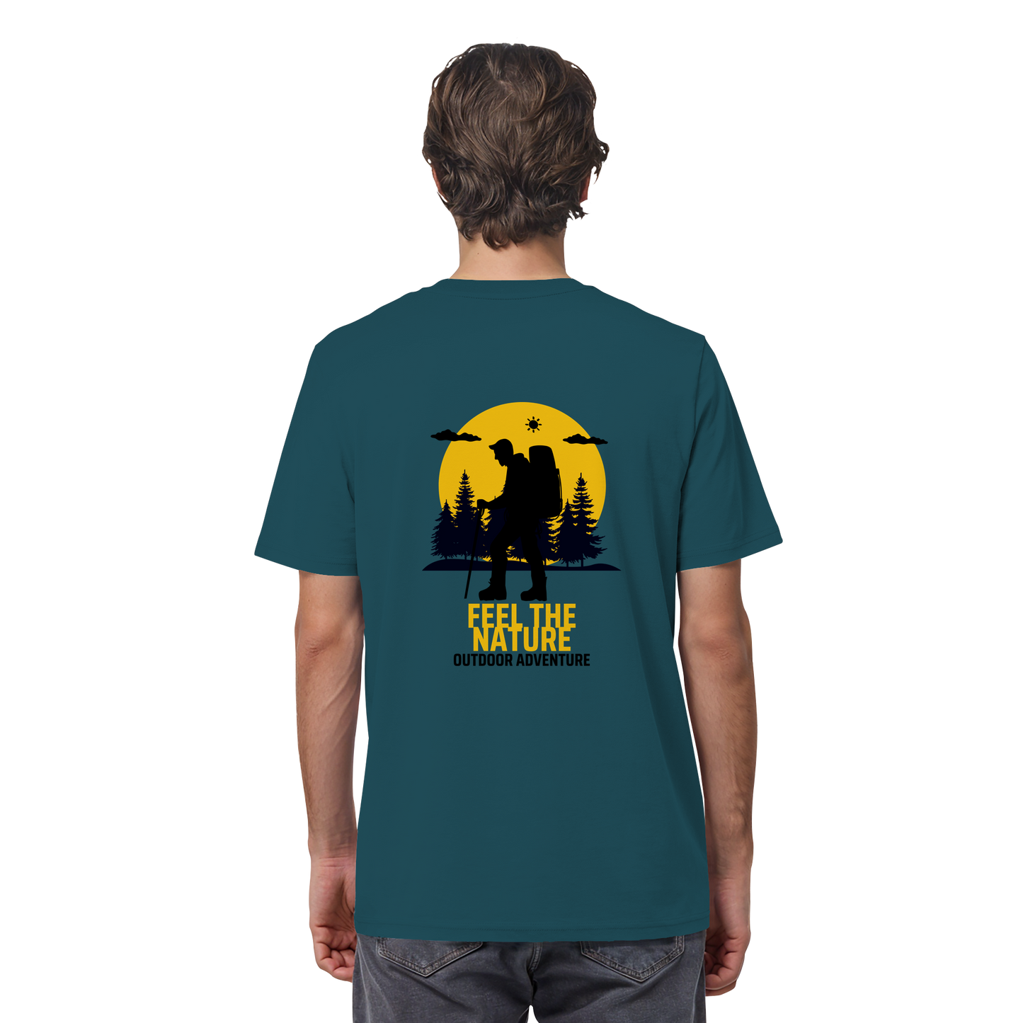 FEEL THE NATURE – Outdoor Adventure - Organic Shirt