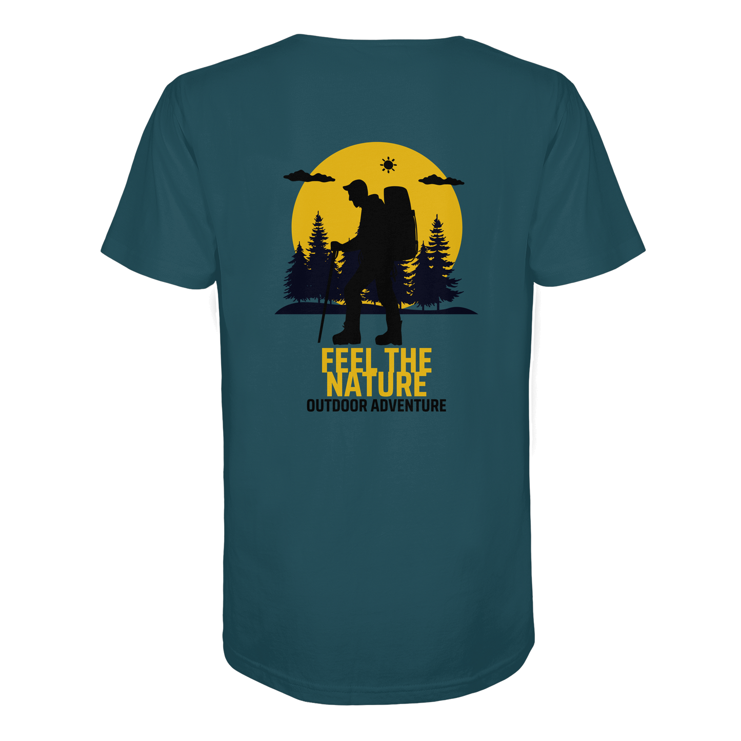 FEEL THE NATURE – Outdoor Adventure - Organic Shirt