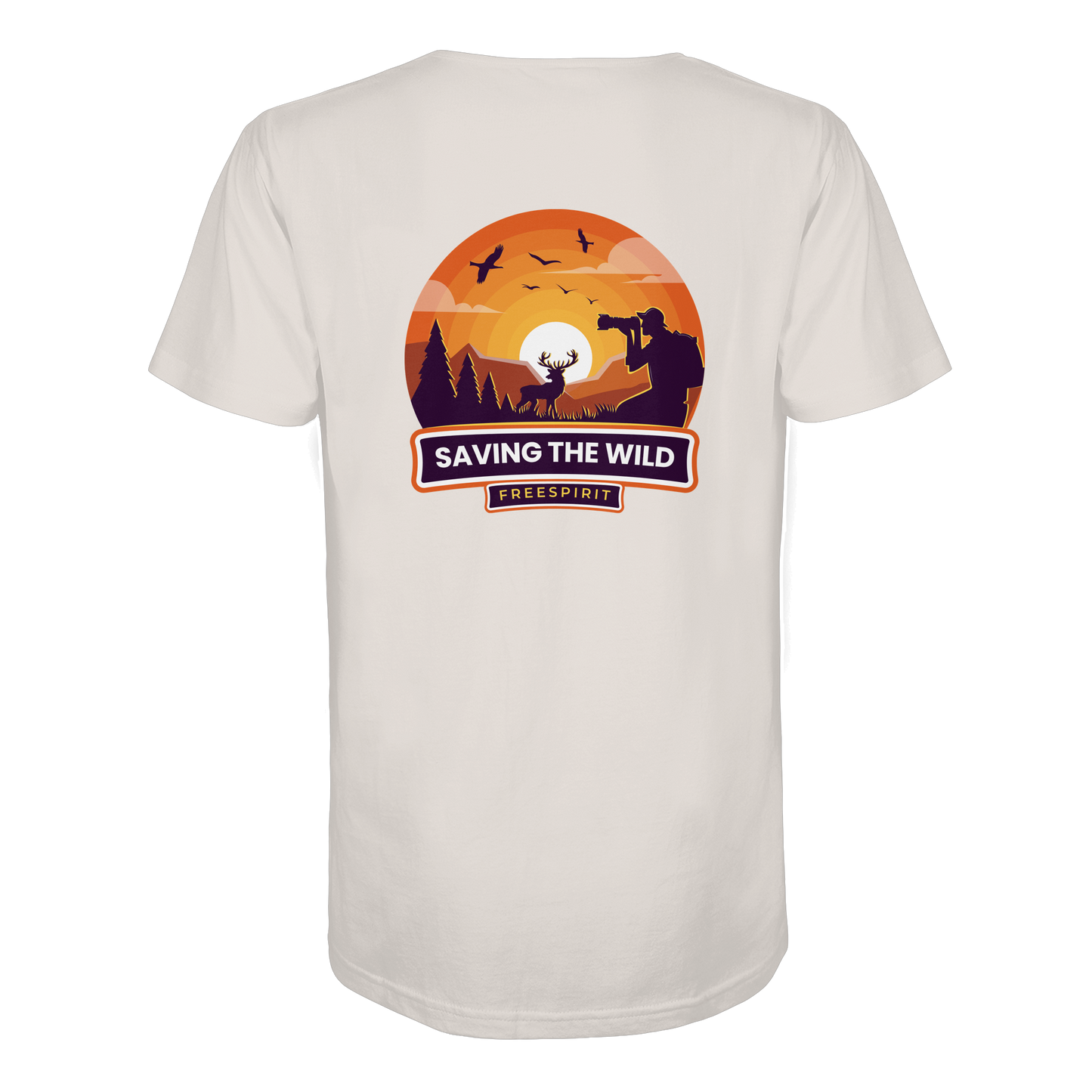 SAVING THE WILD – Freespirit Sunset - Organic Shirt