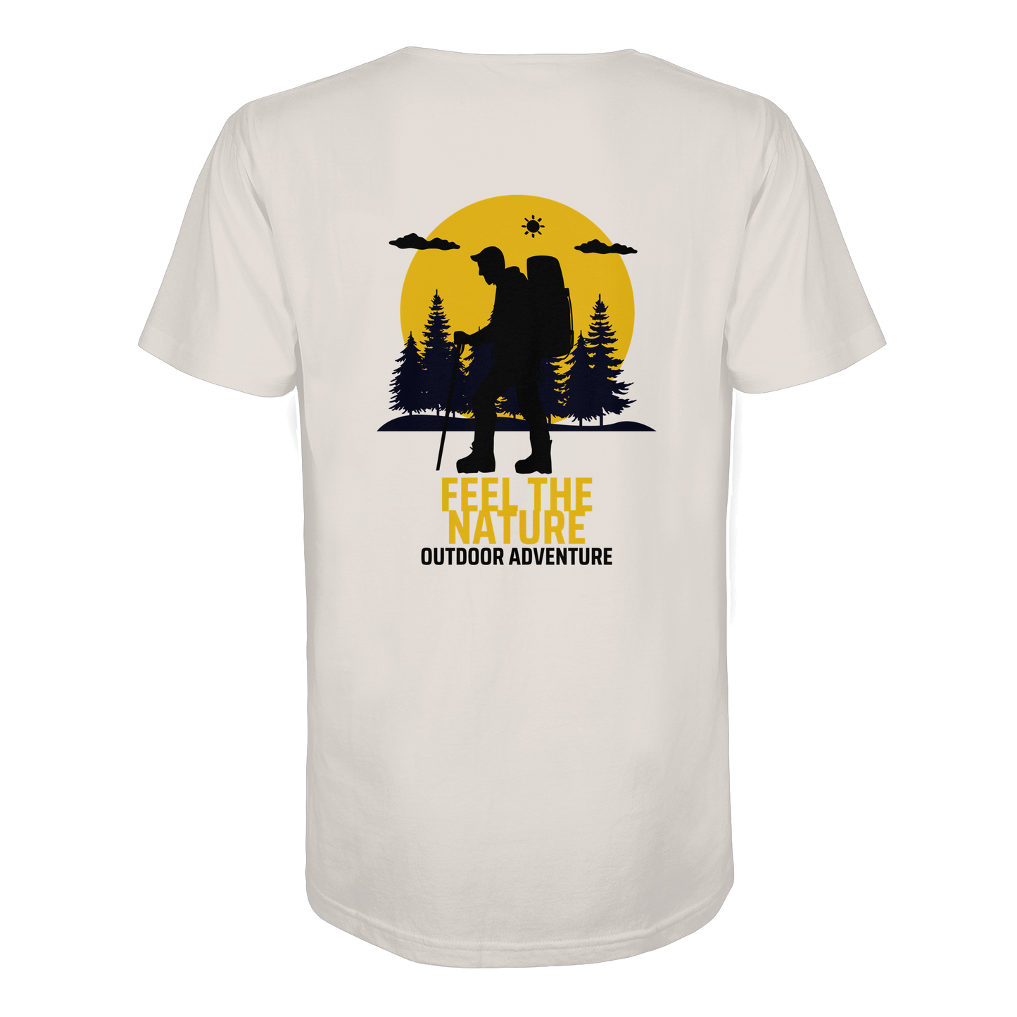 FEEL THE NATURE – Outdoor Adventure - Organic Shirt