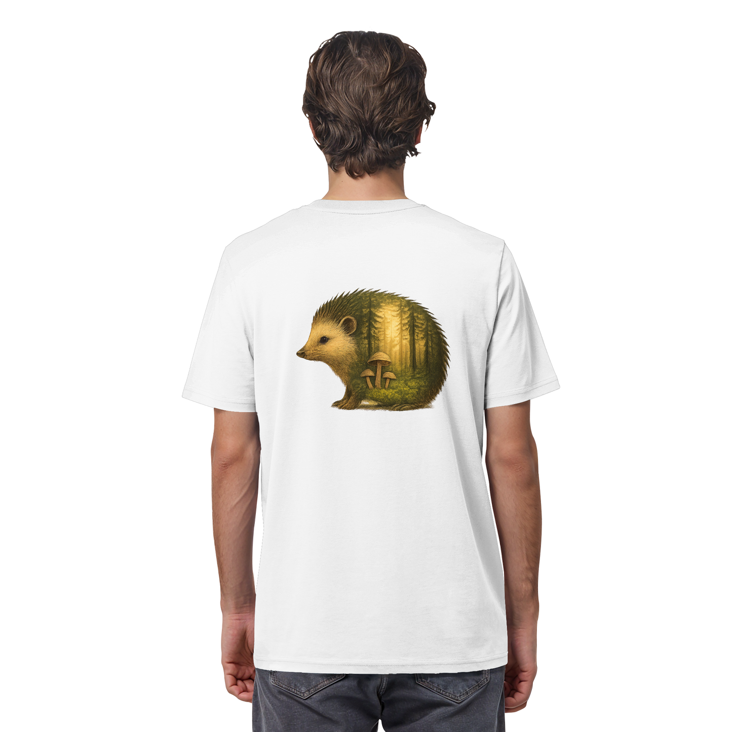 Hedgehog – Spirit of Protection - Organic Shirt
