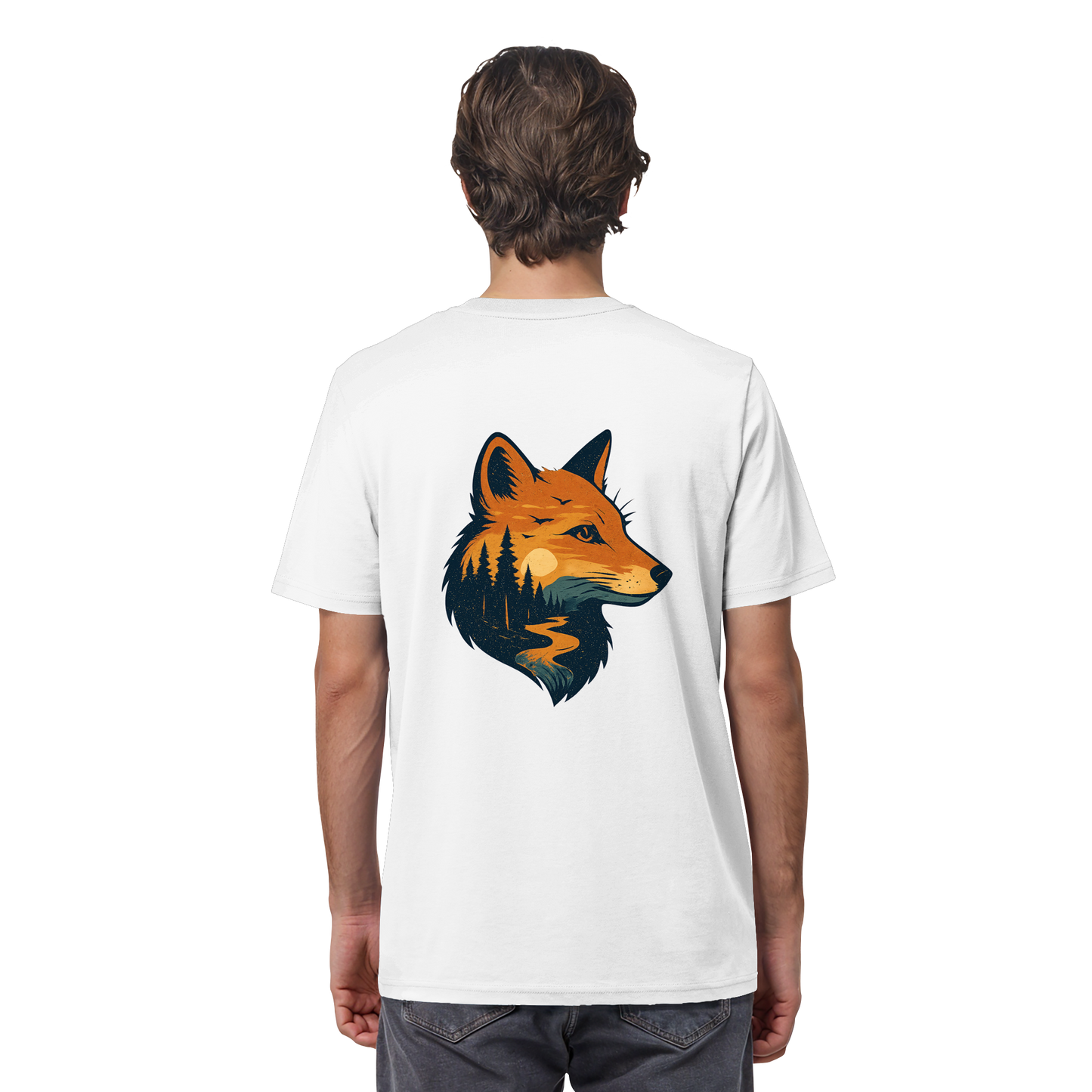 Fox – Curious Spirit - Organic Shirt