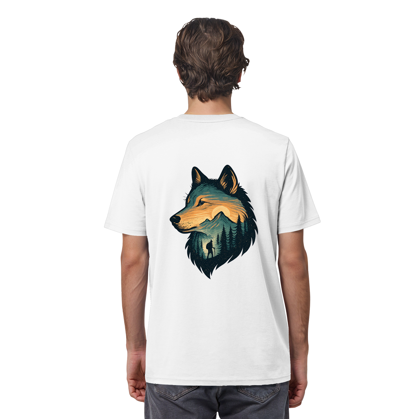 Wolf – Spirit of Adventure - Organic Shirt