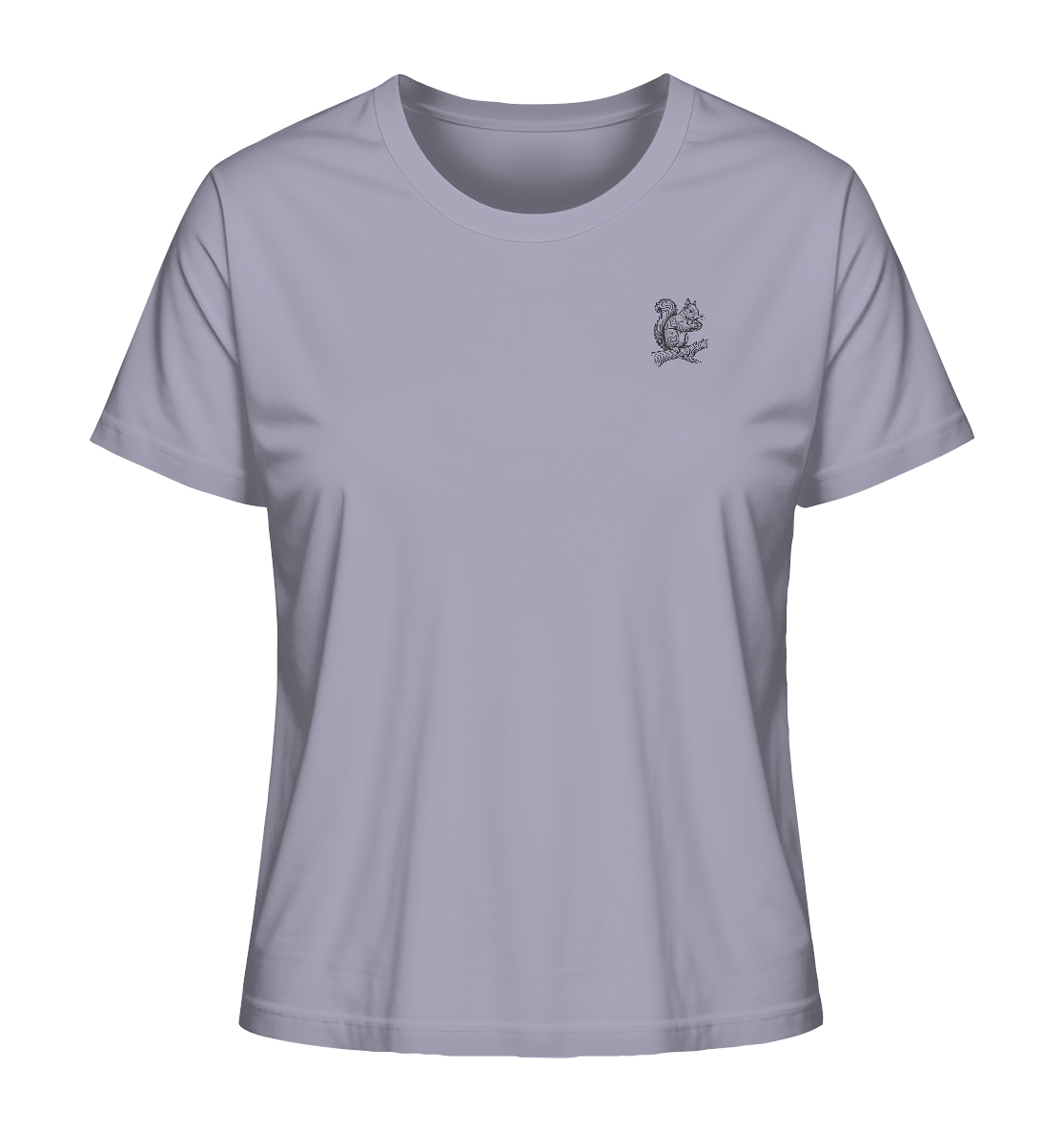 Woodland Squirrel - Ladies Organic Shirt