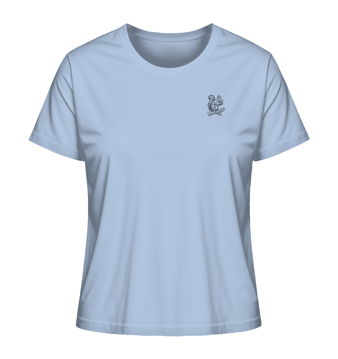 Woodland Squirrel - Ladies Organic Shirt