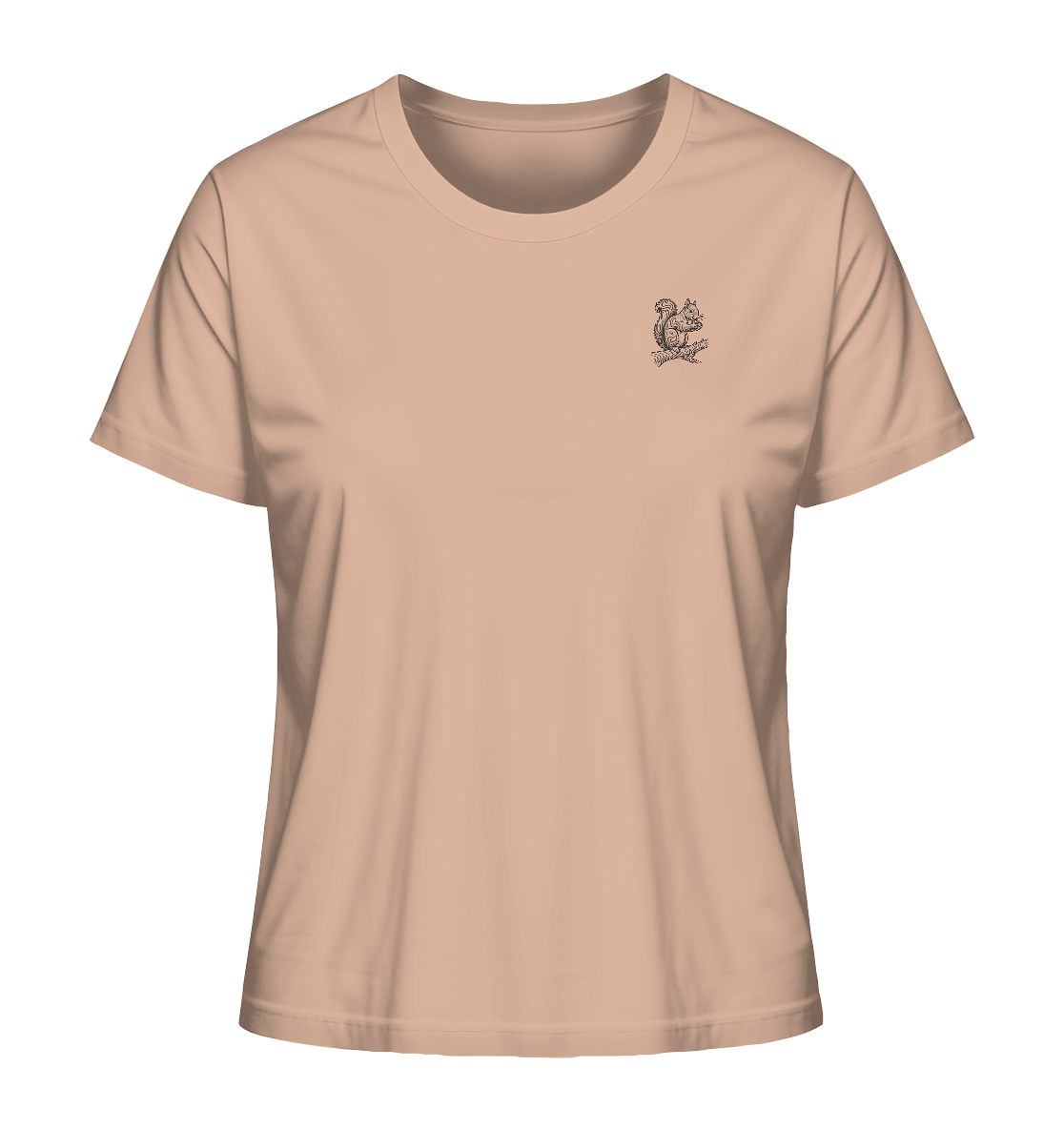 Woodland Squirrel - Ladies Organic Shirt