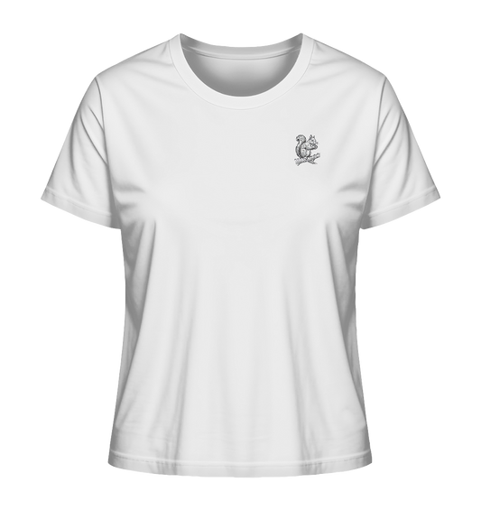Woodland Squirrel - Ladies Organic Shirt