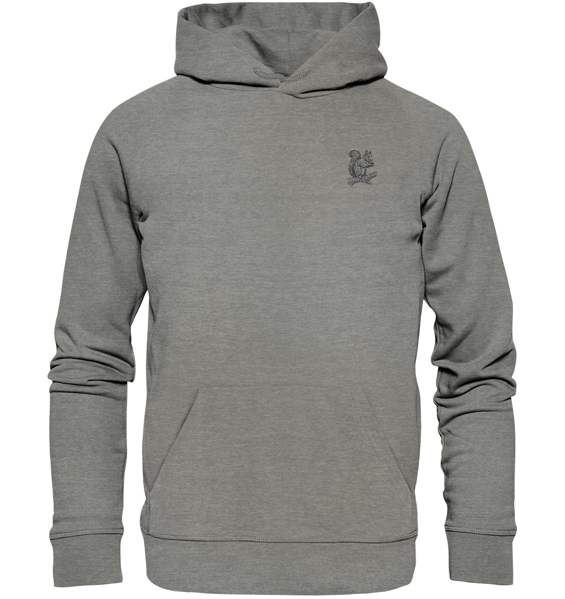 Woodland Squirrel - Organic Hoodie