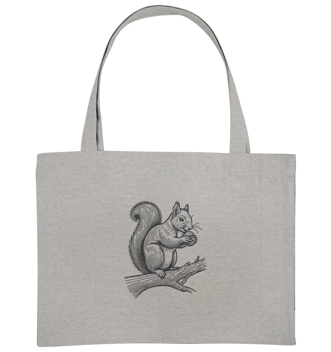 Woodland Squirrel - Organic Shopping-Bag