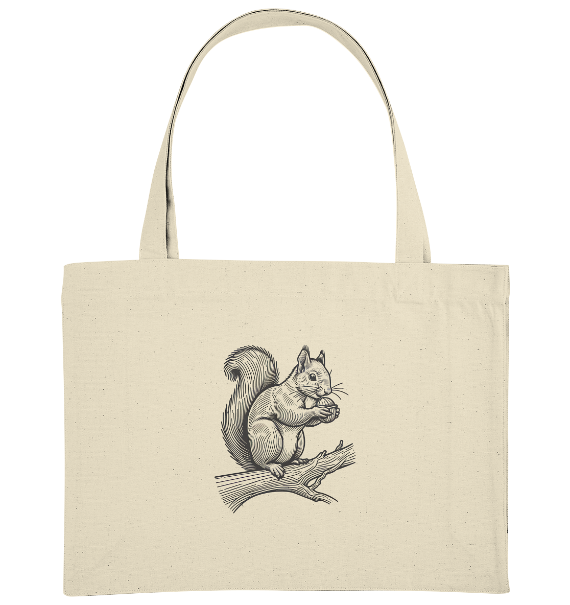 Woodland Squirrel - Organic Shopping-Bag