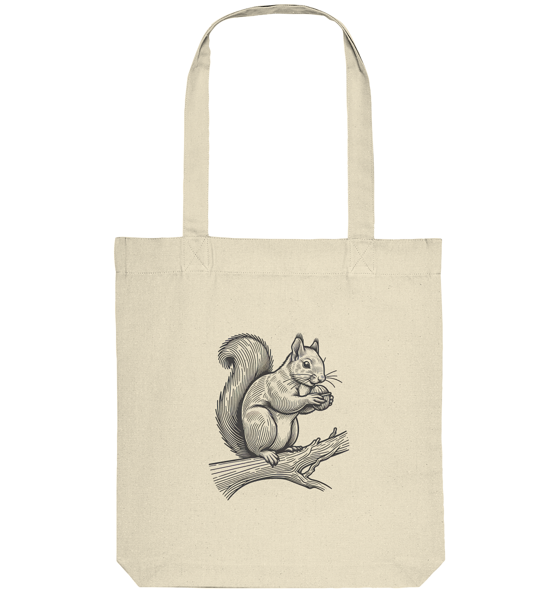 Woodland Squirrel - Organic Tote-Bag
