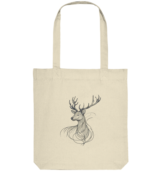 Elegant Stag - Organic Tote-Bag